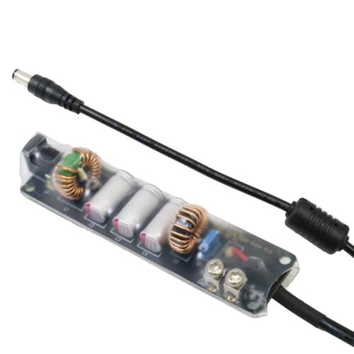 FX-AUDIO- Petit Susie Solid State 上位モデル DC電源ノイズクリーナー・ノイズフィルター 延長ケーブル型 出力プラグ外径5.5mm 内径2.1/2.5mm両対応wb da10284c