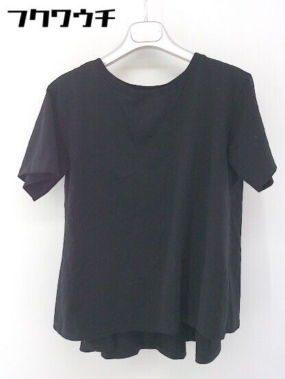◇ The Way of Chic Ray BEAMS ザウェイオブチックレイビームス 半袖 Tシャツ カットソー ブラック レディース 【中古】 【1106300008353】