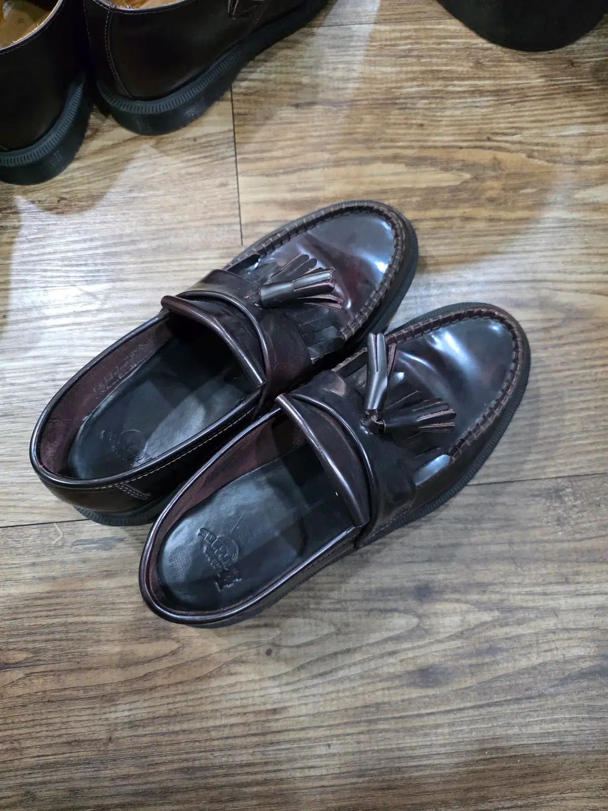 DR. MARTENS ドクターマーチン エイドリアン UK6 バーガンディ
