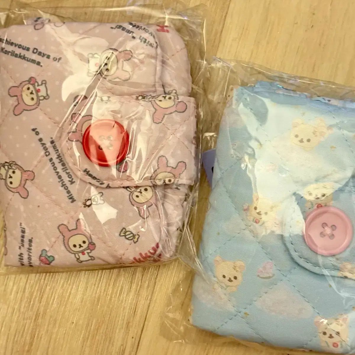 コリラックマいっぱい二つ折り財布 コインケース うさぎ+天使 まとめセット