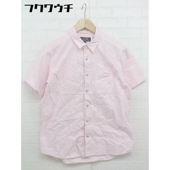 ◇ ◎ BEAMS ビームス 半袖 シャツ サイズS ピンク系 メンズ 【中古】 【1109030015226】