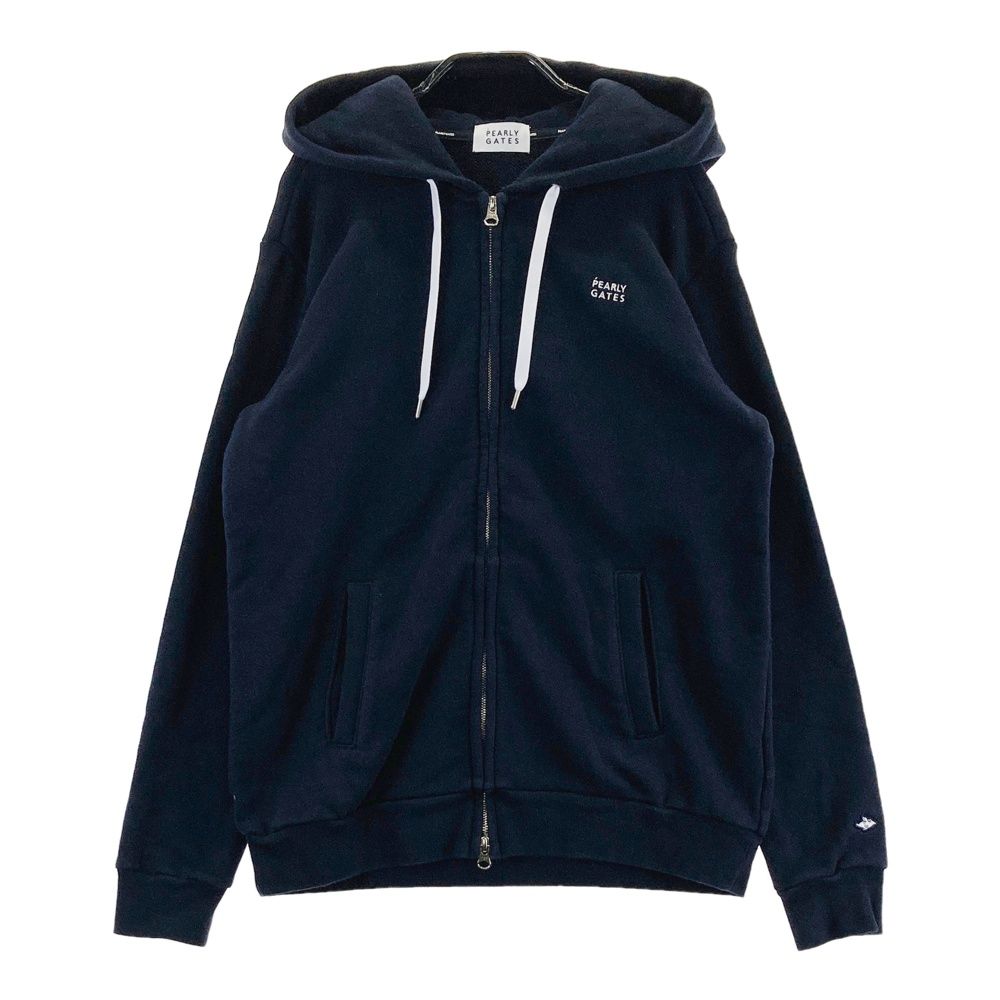 サイズ：2 PEARLY GATES パーリーゲイツ スウェット ジップパーカー ネイビー系 [240101688009] ゴルフウェア レディース ストスト