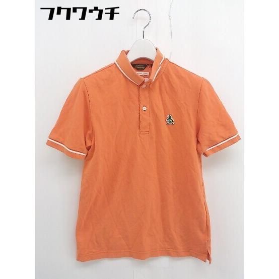 ◇ Munsingwear マンシングウェア 半袖 ポロシャツ サイズ2 オレンジ系 レディース 【1109140004417】