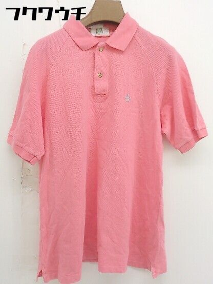 ◇ MUNSINGWEAR GRAND SLAM マンシングウエアグランドスラム 半袖 ポロシャツ サイズL ピンク メンズ 【中古】 【1109130007282】