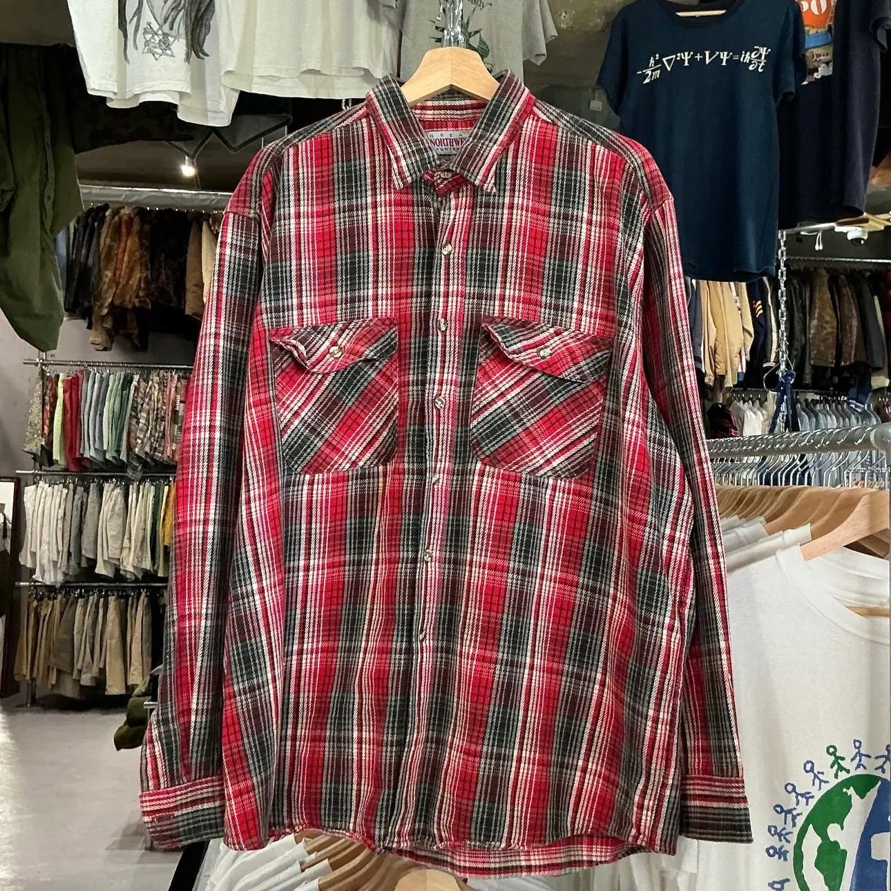 NORTHWEST Heavy Flannel Shirt ノースウエスト ヘビーフランネルシャツ