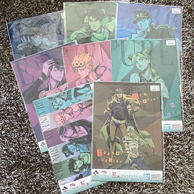 未開封 ジョジョの奇妙な冒険 一番くじ K賞 ポスター まとめ
