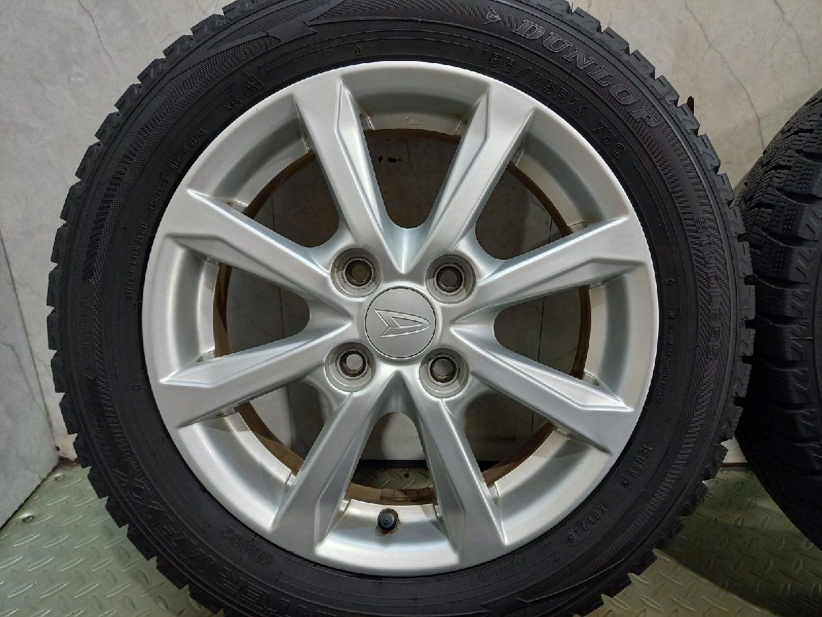 DL WM03 155/65R14】スタッドレス【ダイハツ 純正ホイール 14インチ
