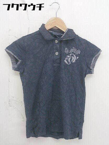 ◇ Zoy ゾーイ 半袖 ポロシャツ サイズ38 ネイビー レディース 【中古】 【1111260001450】