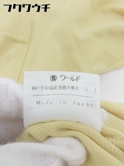 ◇ adabat アダバット 半袖 ポロシャツ イエロー メンズ 【中古】 【1111250007080】