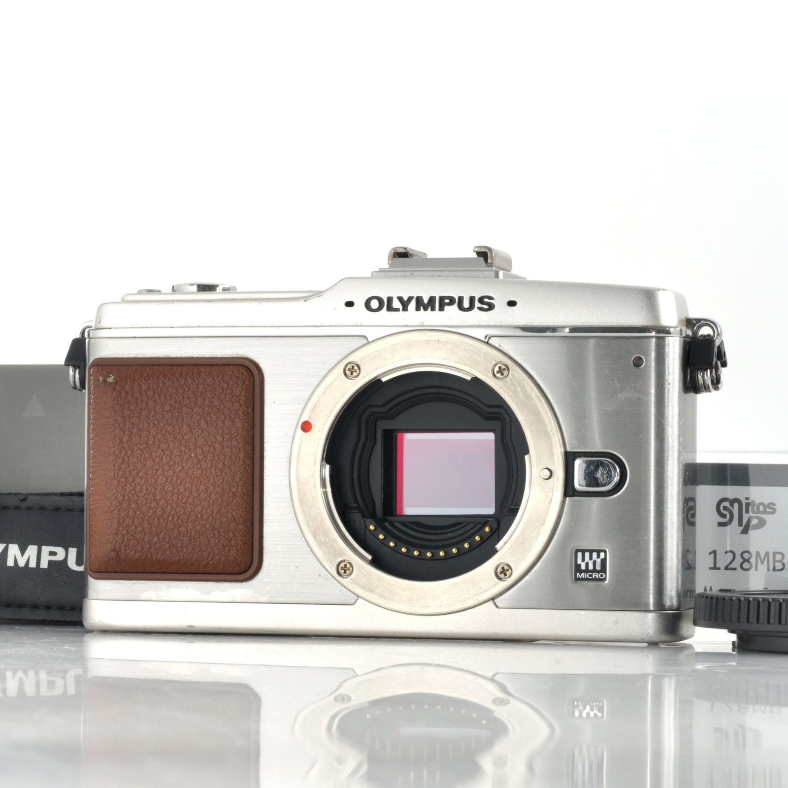 【オリンパス】OLYMPUS PEN E-P2 デジタルカメラ ＋バッテリー #T050