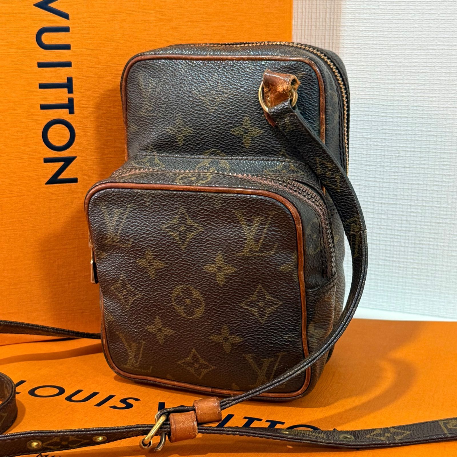 LOUIS VUITTON ルイヴィトン アマゾン ショルダーバッグ 美品 - メルカリ