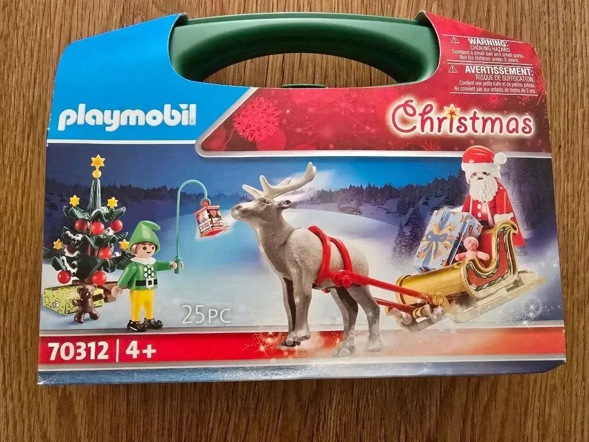 プレイモービル クリスマス サンタ ソン 70312