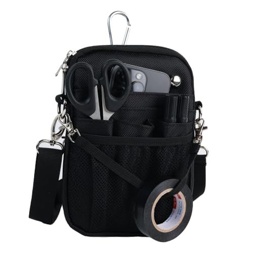 [CARRY ALL BEFORE ONE] 多機能 ウエストポーチ ナースポーチ ウエストバッグ 仕事用 3way マチ付き 文具 小物入れ 仕事 作業用 業務用 事務 看護 介護 保育 ウエスト/ショルダーベルト付き 撥水 防傷koe beefacc6