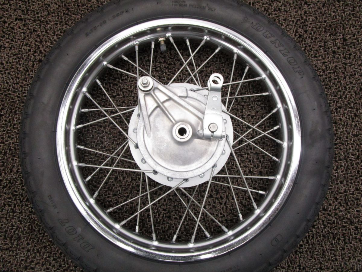 リトルカブ リアホイール ブレーキドラム □B6599！C50 ホンダ 【 C50E 】 Little Cub キャブ車 動画有