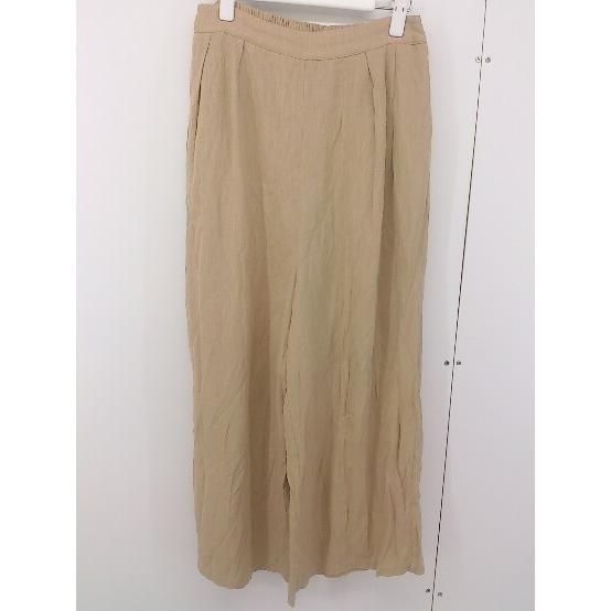 ◇ pattern torso antiqua アンティカ ワイド パンツ サイズF ベージュ レディース 【中古】 【1207010000146】
