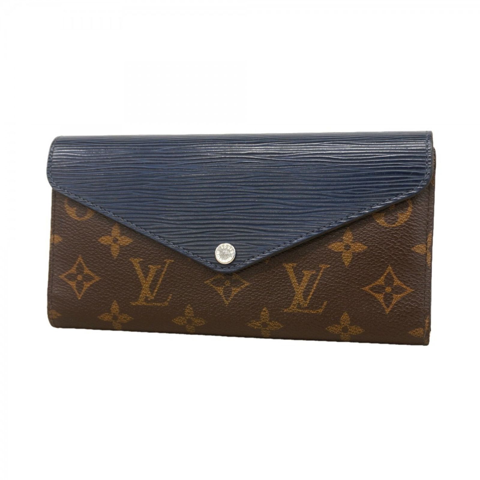 ルイ・ヴィトン(Louis Vuitton) ルイ・ヴィトン 三つ折り長財布 モノグラム エピ ポルトフォイユマリールーロン M60501 アンディゴブルーレディース