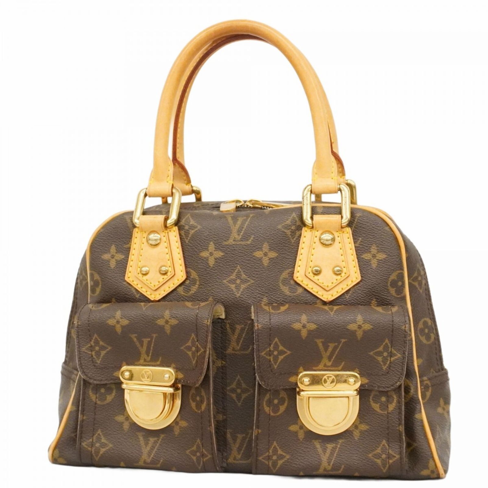 ルイ・ヴィトン(Louis Vuitton) ルイ・ヴィトン ハンドバッグ モノグラム マンハッタンPM M40026 ブラウンレディース