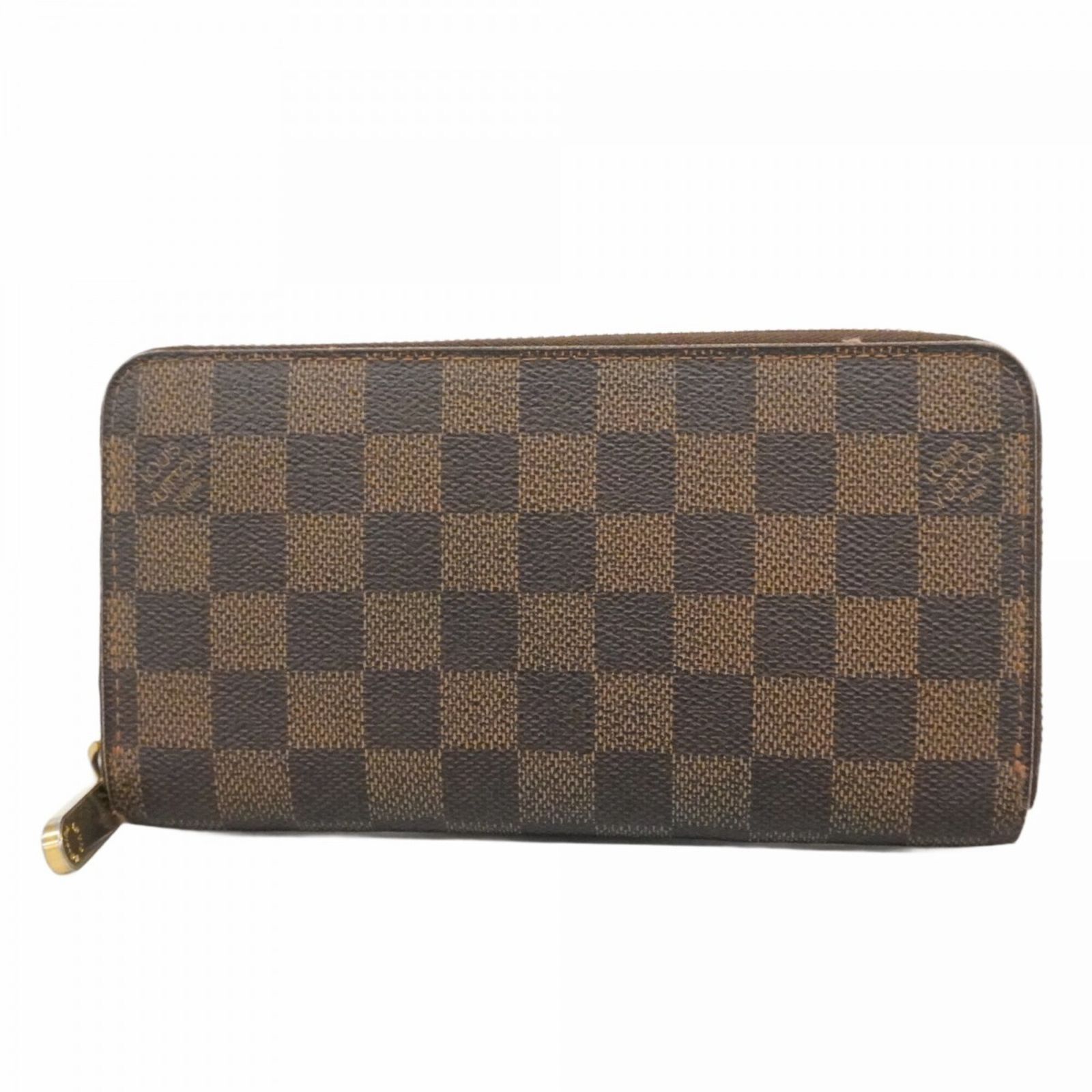 ルイ・ヴィトン(Louis Vuitton) ルイ・ヴィトン 長財布 ダミエ ジッピーウォレット N60015 エベヌメンズ レディース