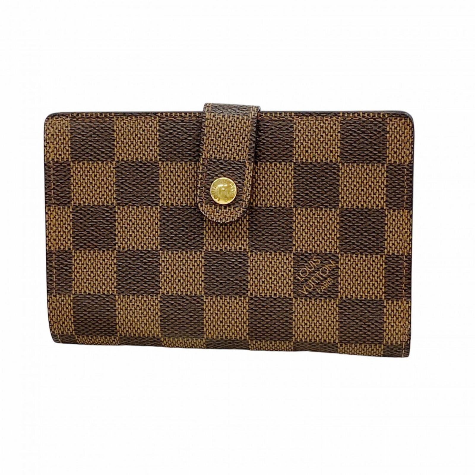 ルイ・ヴィトン(Louis Vuitton) ルイ・ヴィトン 財布 ダミエ ポルトモネビエヴィエノワ N61664 エベヌレディース