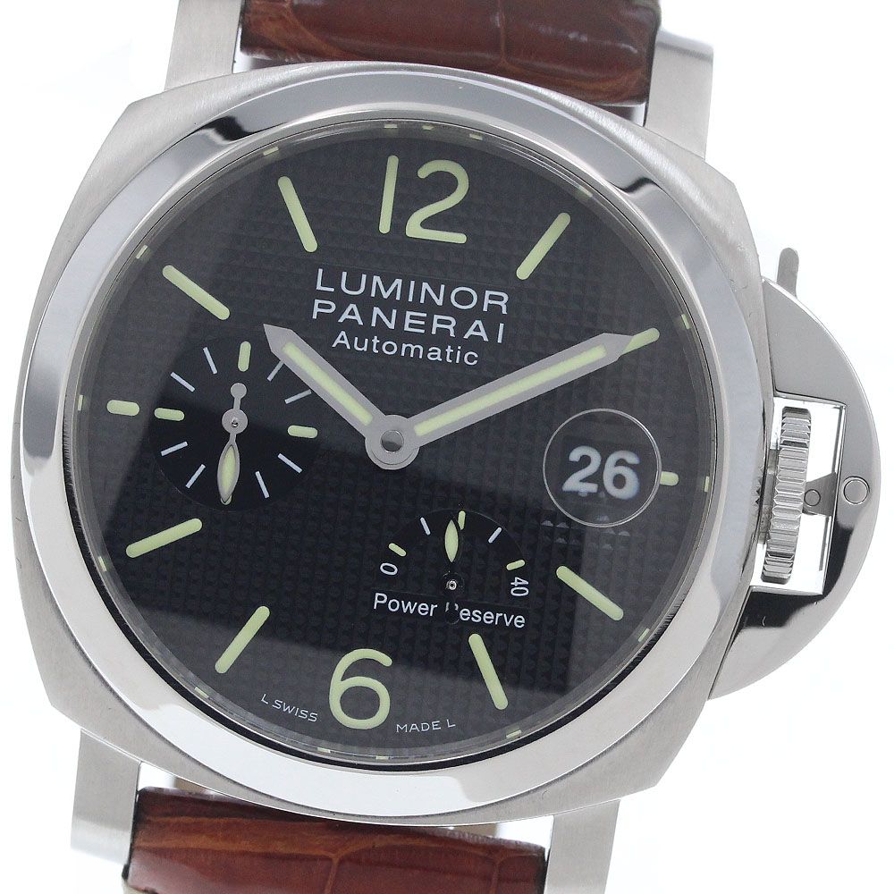 ベルト訳あり パネライ PANERAI PAM00241 ルミノール パワーリザーブ 自動巻き メンズ 内箱付き_959455 262,530円