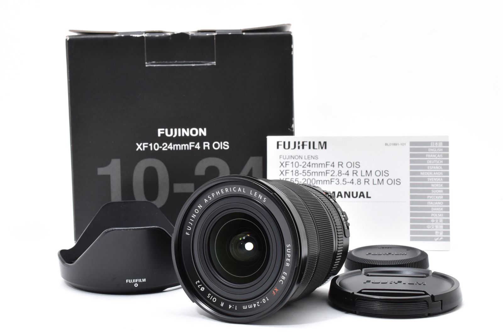 ★良品★ 富士フイルム FUJIFILM FUJINON XF 10-24mm F4 R OIS 元箱付き ARYM6012 #92