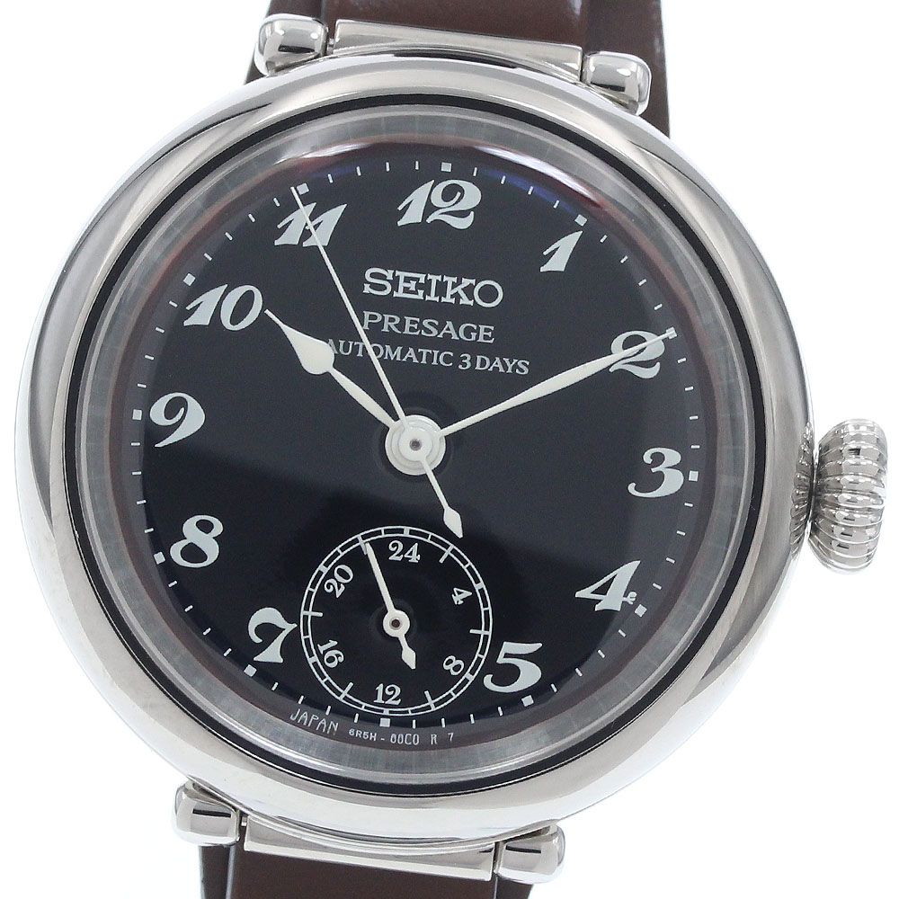セイコー SEIKO SART005/6R5H-00B0 プレサージュ ポータークラシックコラボ 24時間針 自動巻き ボーイズ 極美品 箱・保証書付き_959451