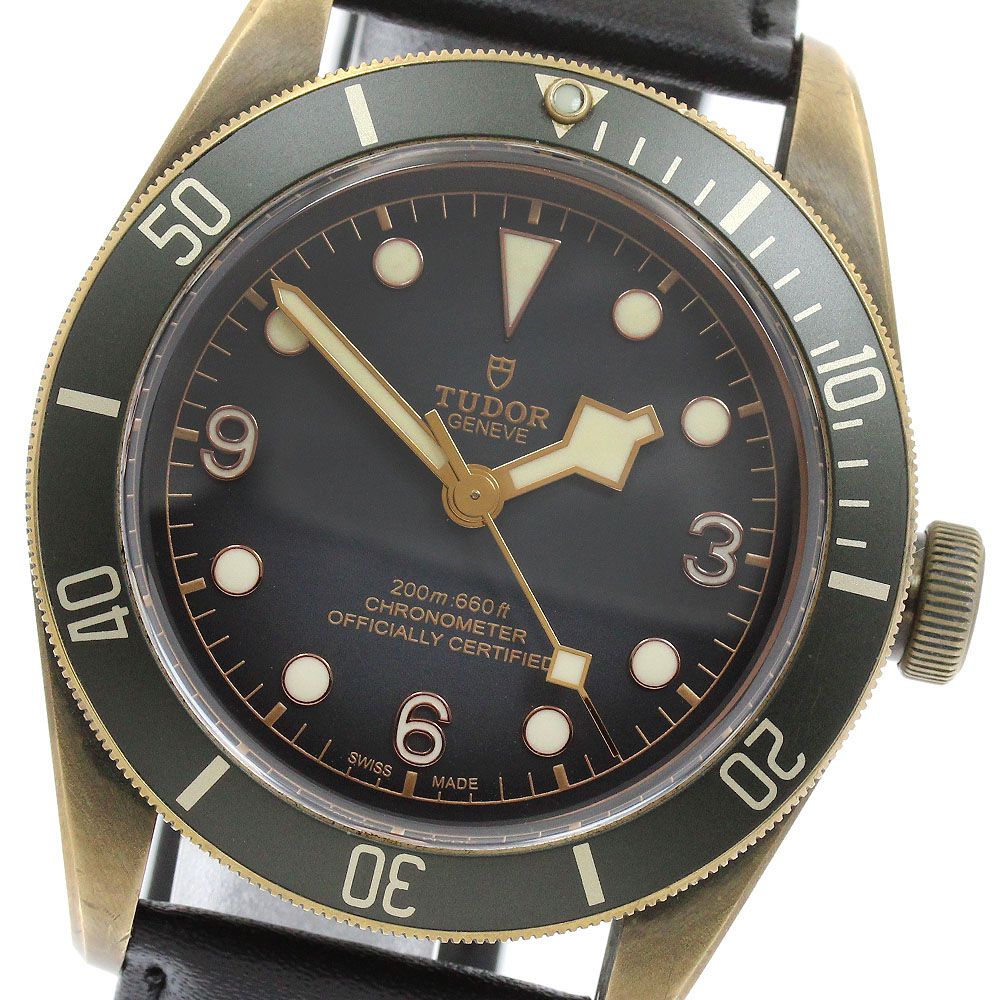 チュードル TUDOR 79250BA ヘリテージ ブラックベイ ブロンズ 自動巻き メンズ 良品 _957911