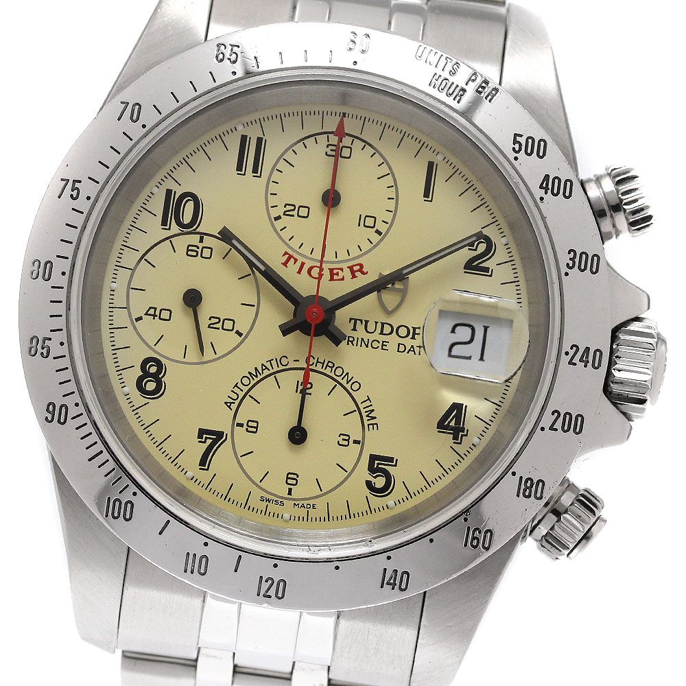 チュードル TUDOR 79280 クロノタイム クロノグラフ 自動巻き メンズ _949654