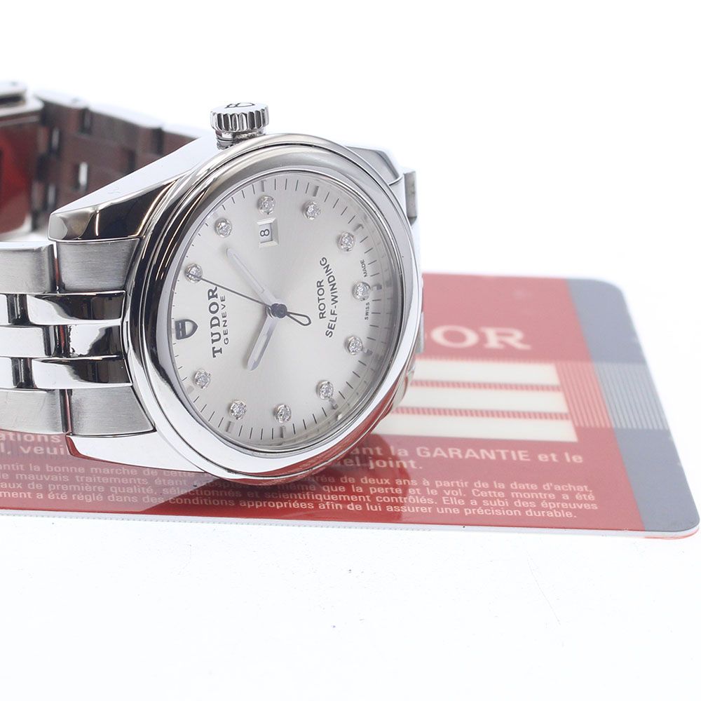 チュードル TUDOR 53000 グラマー 11Pダイヤ デイト 自動巻き ボーイズ