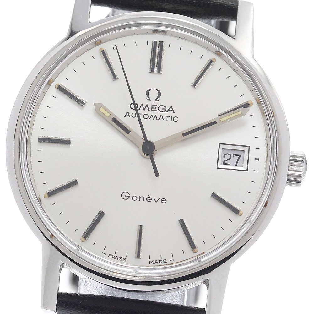 オメガ OMEGA 166.0163 ジュネーブ デイト Cal.1012 自動巻き メンズ _958595