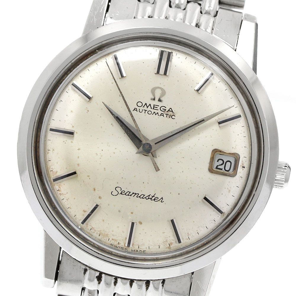 オメガ OMEGA 166.003 シーマスター デイト cal.562 ライスブレスレット 自動巻き メンズ _958739 オメガ OMEGA 166.003 シーマスター デイト cal.562 ライス