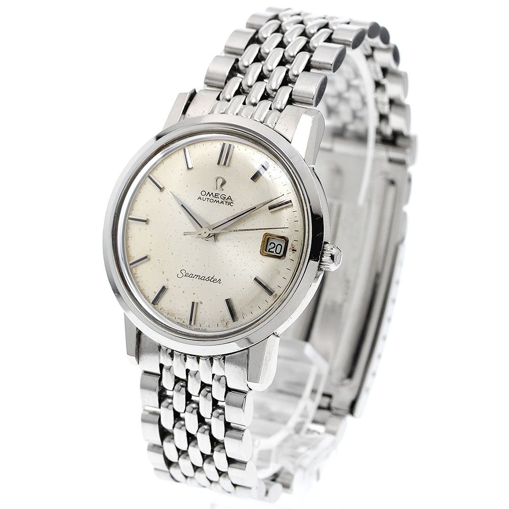 オメガ OMEGA 166.003 シーマスター デイト cal.562 ライスブレスレット 自動巻き メンズ _958739 オメガ OMEGA 166.003 シーマスター デイト cal.562 ライス