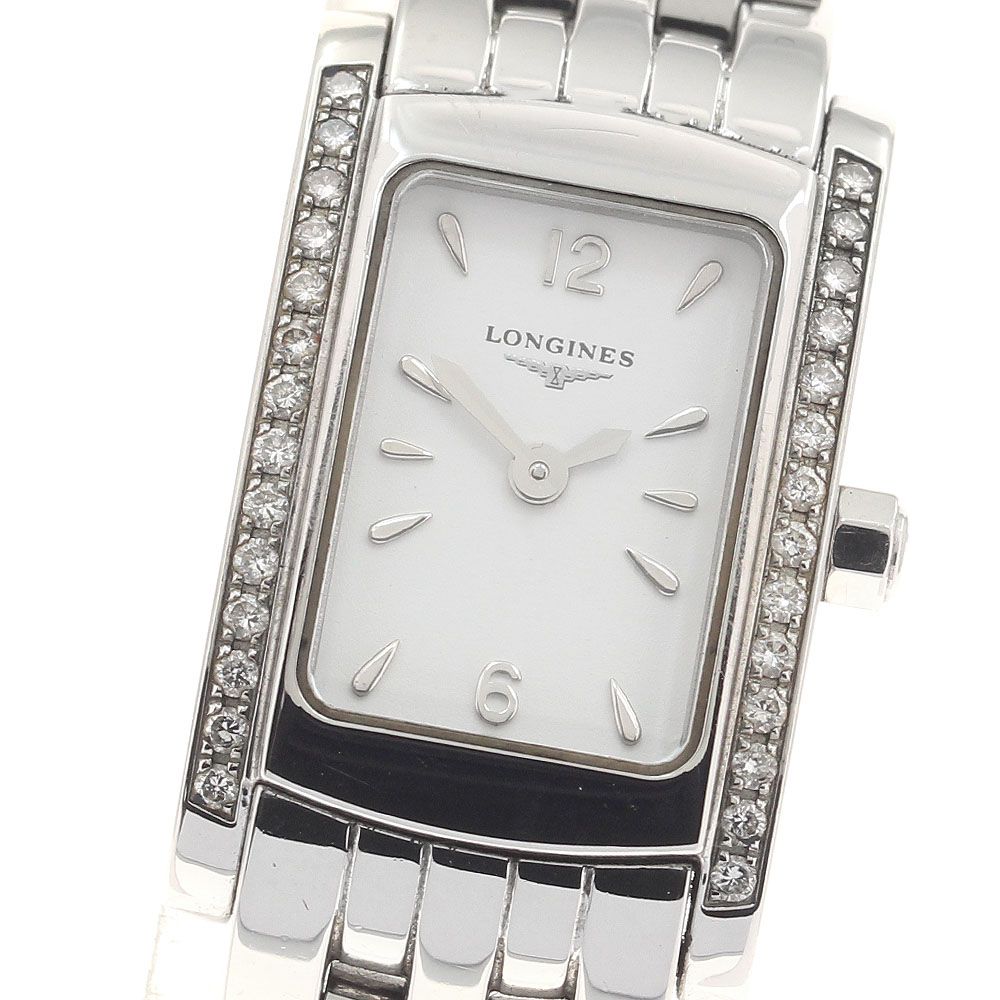 ロンジン LONGINES L5.158.0 ドルチェヴィータ サイドダイヤ クォーツ レディース _957193