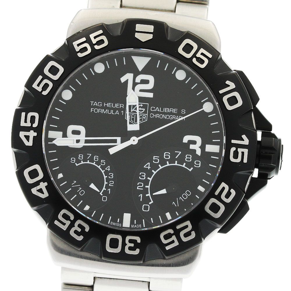 タグホイヤー TAG HEUER CAH7010.BT0717 フォーミュラ1 キャリバーS クロノグラフ クォーツ メンズ 保証書付き_958031