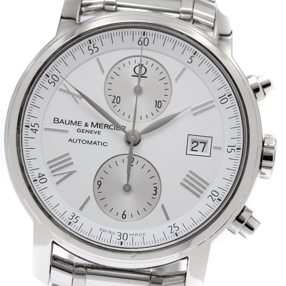 ボーム＆メルシェ Baume & Mercier MOA08732/65591 クラシマ エグゼクティブ オープンバランス クロノグラフ 自動巻き メンズ _949345