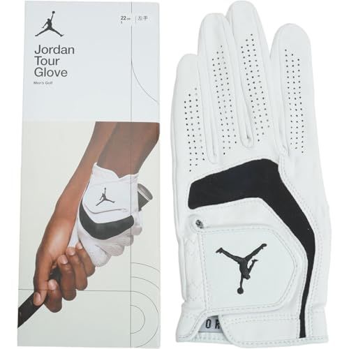 [JORDAN(ジョーダン)] Jordan Golf Tour Golf Glove (Left Hand) White/Black ゴルフ ツアー ゴルフグローブ (左手用) [国内正規品][各サイズ] (XL)ma 10ce2d97