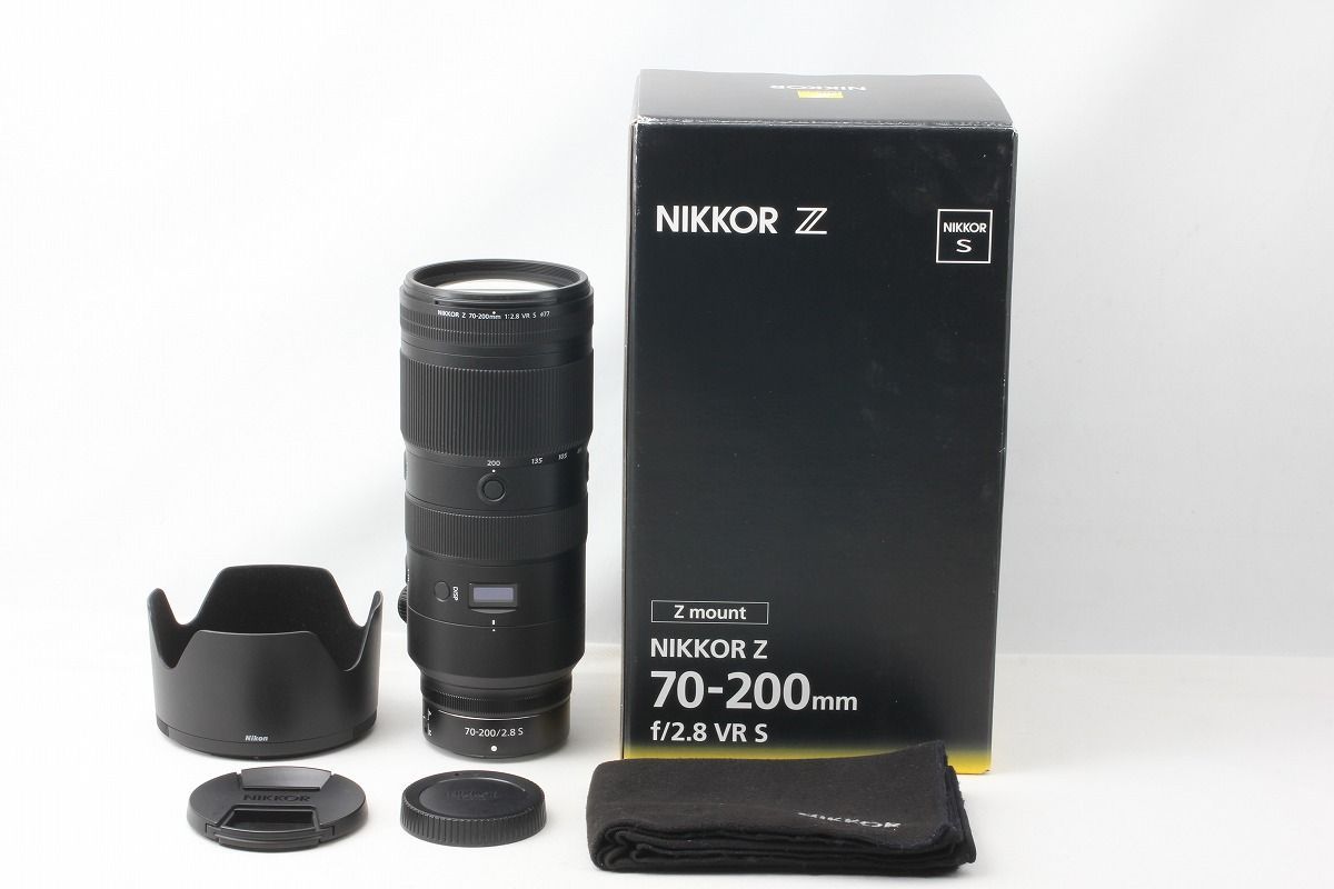 ニコン Nikon NIKKOR Z 70-200mm F2.8 VR S 付属品満載 元箱◇50494