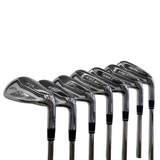 【中古】 キャロウェイ EPIC FORGED STAR 7S アイアンセット IR NS PRO 950GH neo (フレックスS) メンズ 男性用 右利き 右用 Cランク ゴルフクラブ