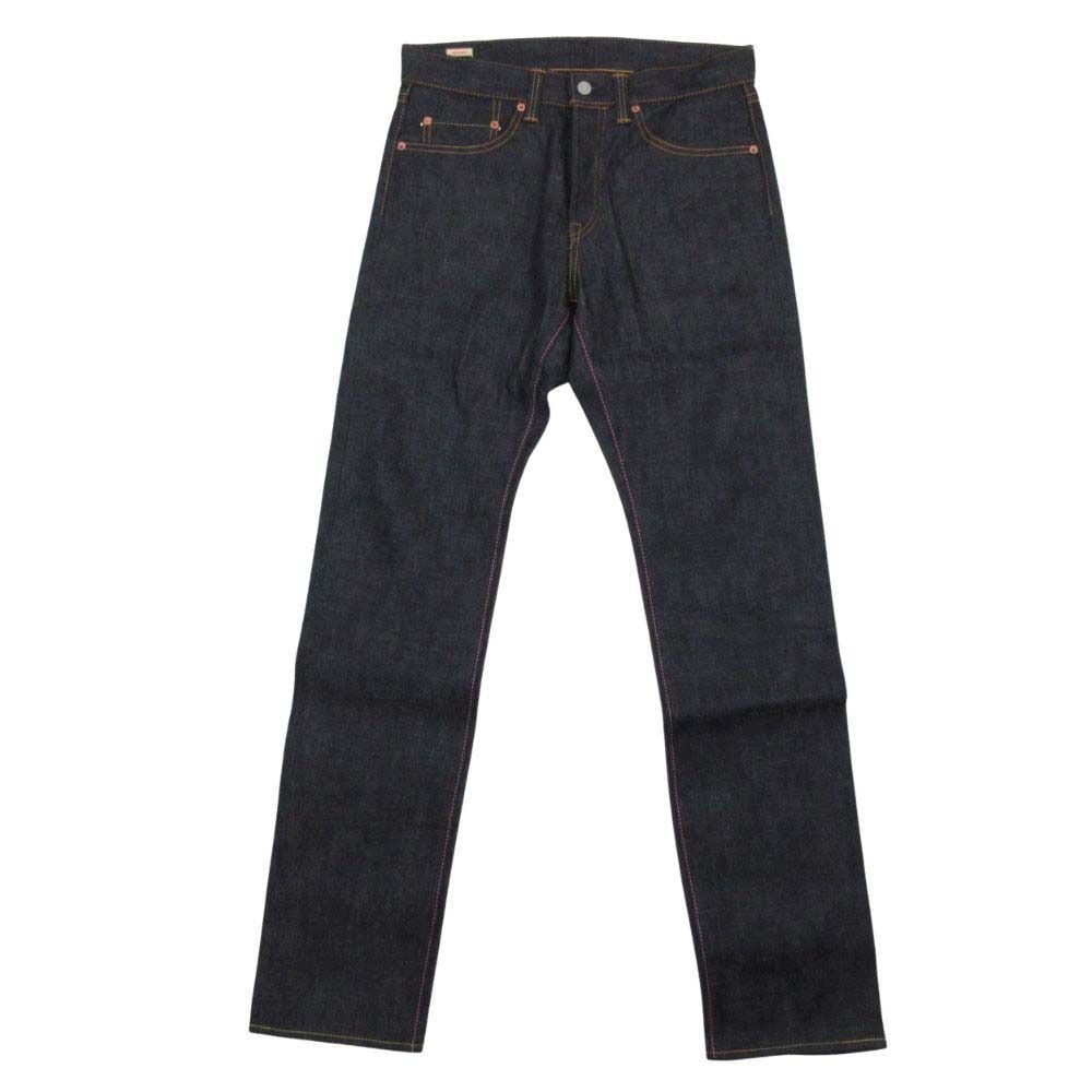 未使用 MOMOTARO JEANS モモタロウジーンズ 桃太郎ジーンズ 0605-13 デニム パンツ ジーパン Gパン W31 インディゴ ブルー メンズ 古着 中古 USED