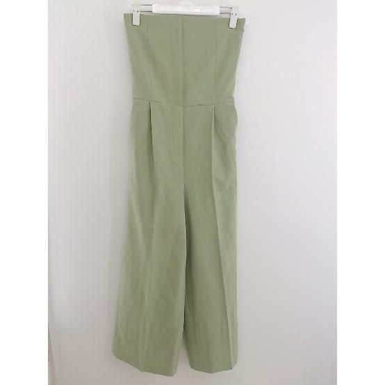 ◇ ANT アント センタープレス ストレート パンツ サイズF グリーン レディース P 【中古】 【1208240004966】