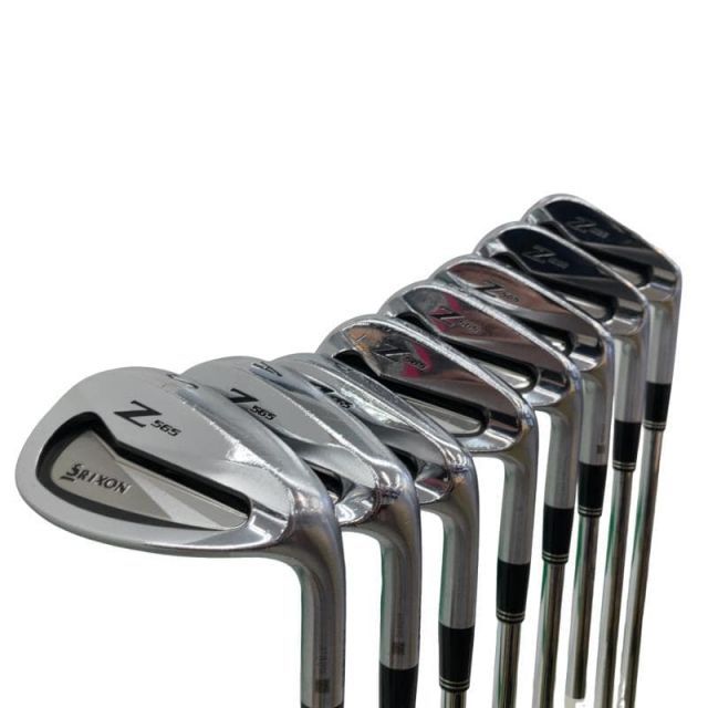 【中古】 ダンロップ SRIXON Z565 8S アイアンセット IR NS PRO 980GH D.S.T (フレックスS) メンズ 男性用 右利き 右用 Cランク ゴルフクラブ