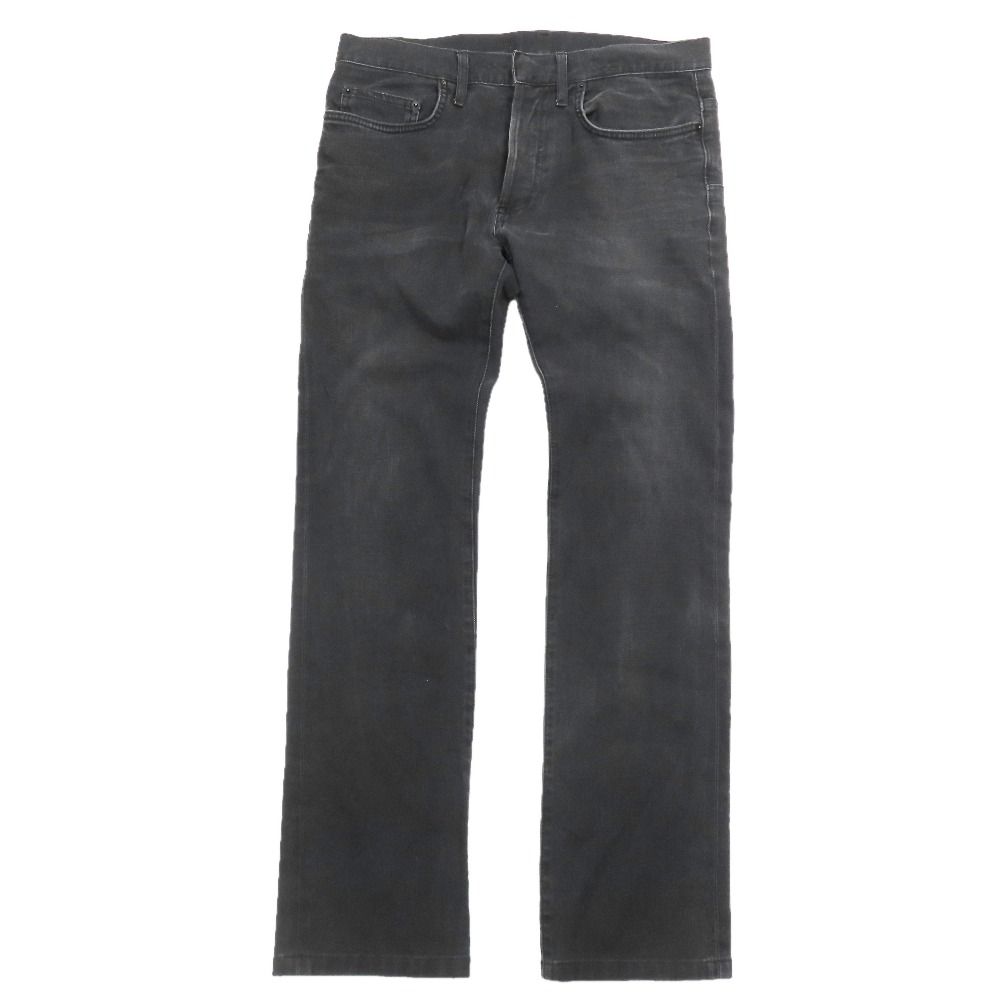 Dior HOMME ディオールオム 11AW デニム ジーンズパンツ スリム スキニー ストレッチ ボタンフライ 31 グレー メンズ 古着 中古 USED