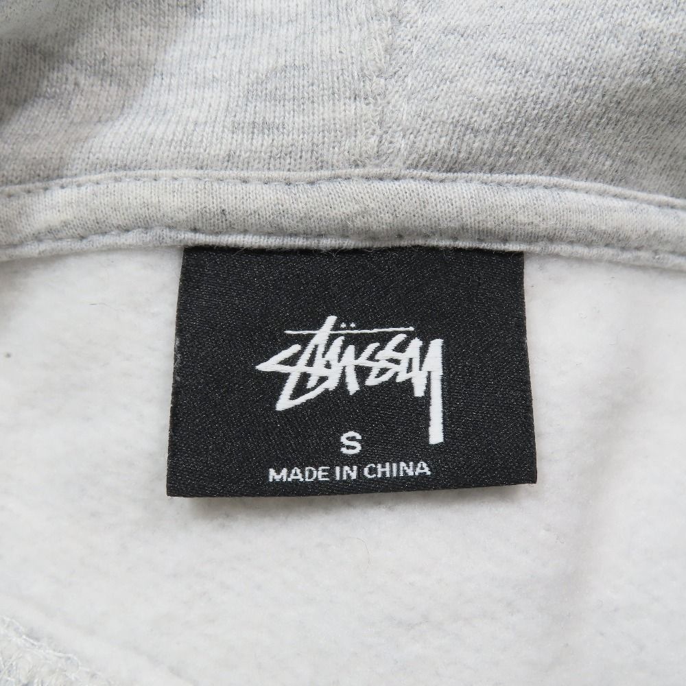 良品 STUSSY ステューシー COLLEGIATE FLORAL HOODIE スウェット パーカー プルオーバー 長袖 裏起毛 カットソー S グレー メンズ 古着 中古 USED 良品 STUSSY ステューシー COLLEGIATE FLORAL HOODIE スウェット パーカー プルオーバー 長袖 裏起毛 カットソー S グレー メンズ 古着 中古 USED