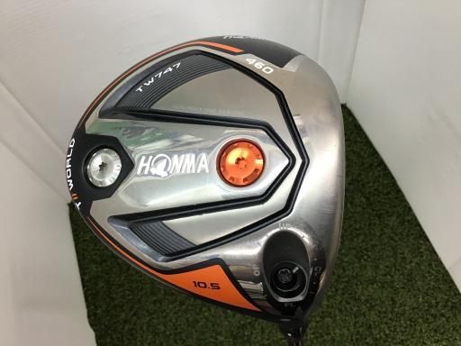 【中古】 本間ゴルフ TOUR WORLD TW747 460 10.5° ドライバー DR VIZARD FD-6 (フレックスS) メンズ 男性用 右利き 右用 Cランク ゴルフクラブ