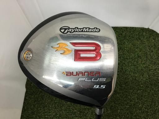 【中古】 テーラーメイド BURNER PLUS 9.5° ドライバー DR RE-AX SUPERFAST BURNER PLUS (フレックスS) メンズ 男性用 右利き 右用 Cランク ゴルフクラブ