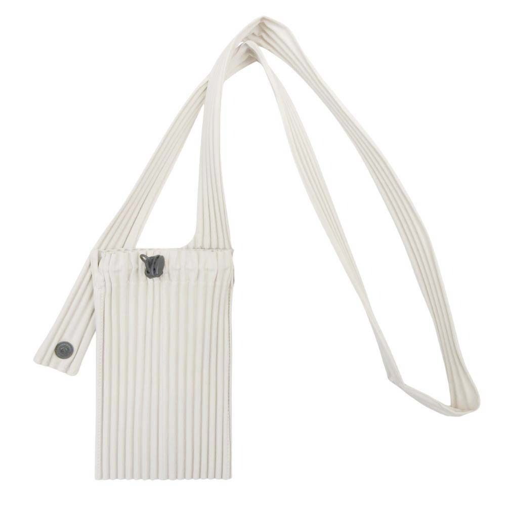 オムプリッセ　バッグ　ポシェット 美品 HOMME PLISSE ISSEY MIYAKE オム プリッセ イッセイミヤケ 22ss