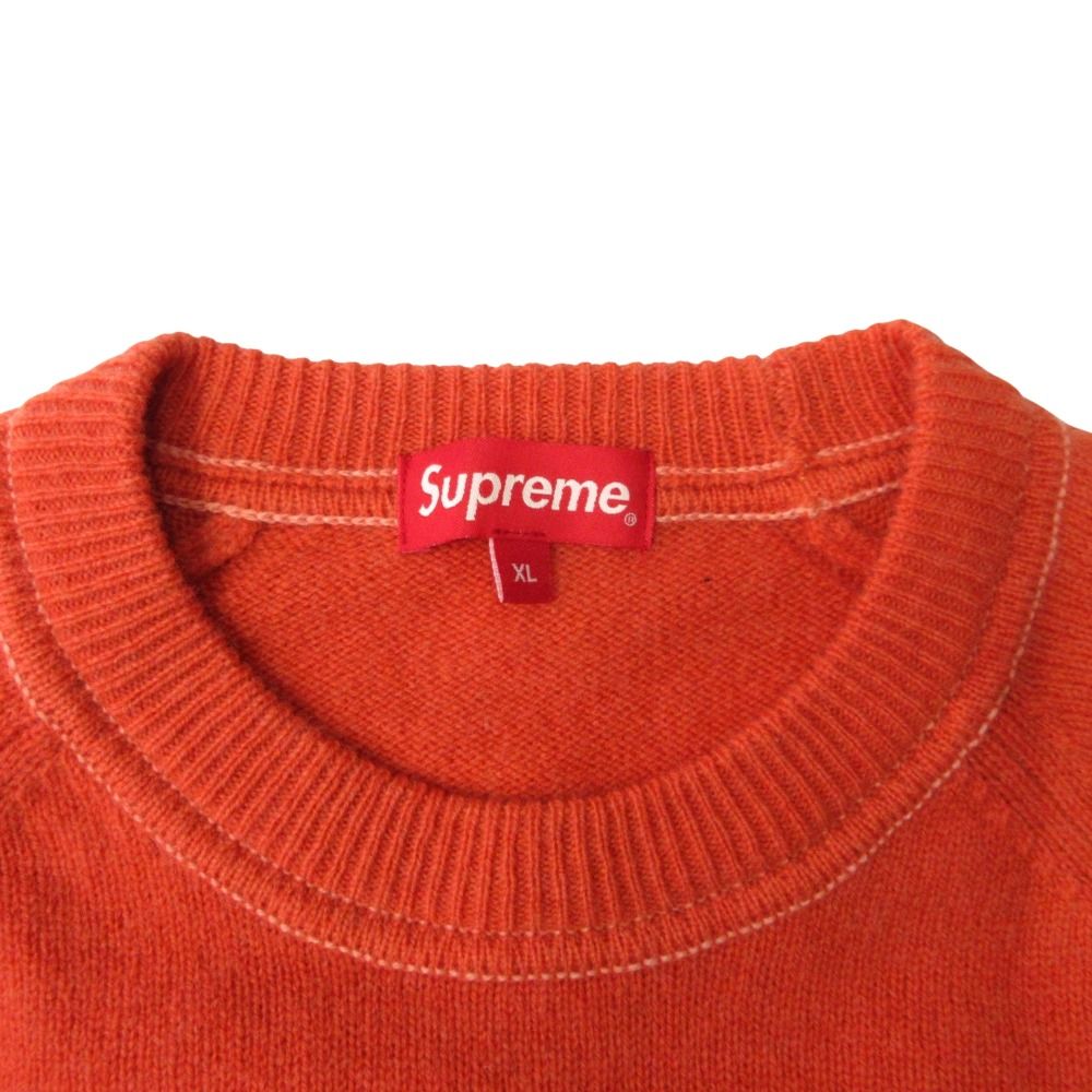 美品 Supreme シュプリーム 20aw Stone Washed Sweater ストーン