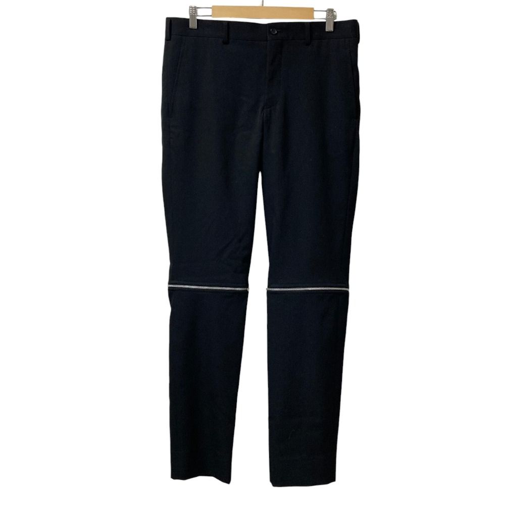 美品 AD2023 COMME des GARCONS HOMME PLUS コムデギャルソン オムプリュス デタッチャブルレッグパンツ PL-T033 サイズL ブラック メンズ 古着 中古 USED