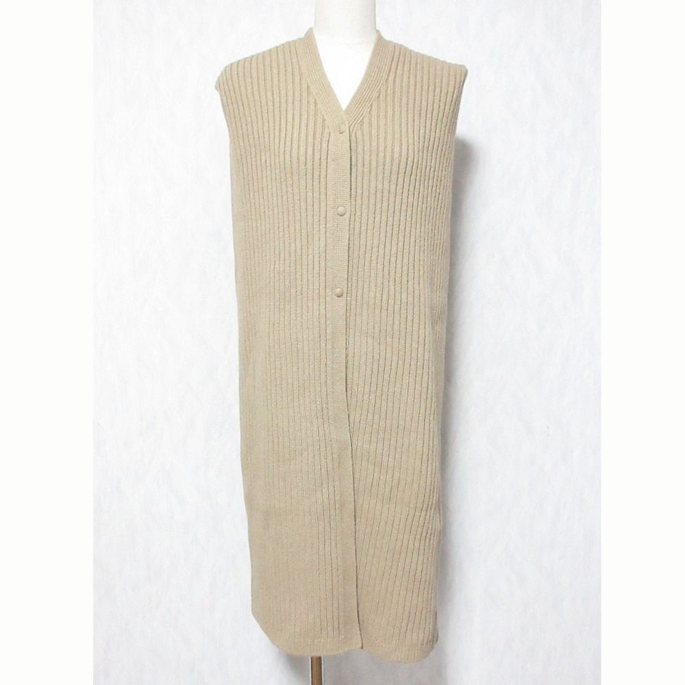 未使用 Weekend Max Mara ウィークエンドマックスマーラ カシミヤブレンド フード付きニットマフラー バラクラバ UNI ブラウンベージュ レディース 古着 中古 USED