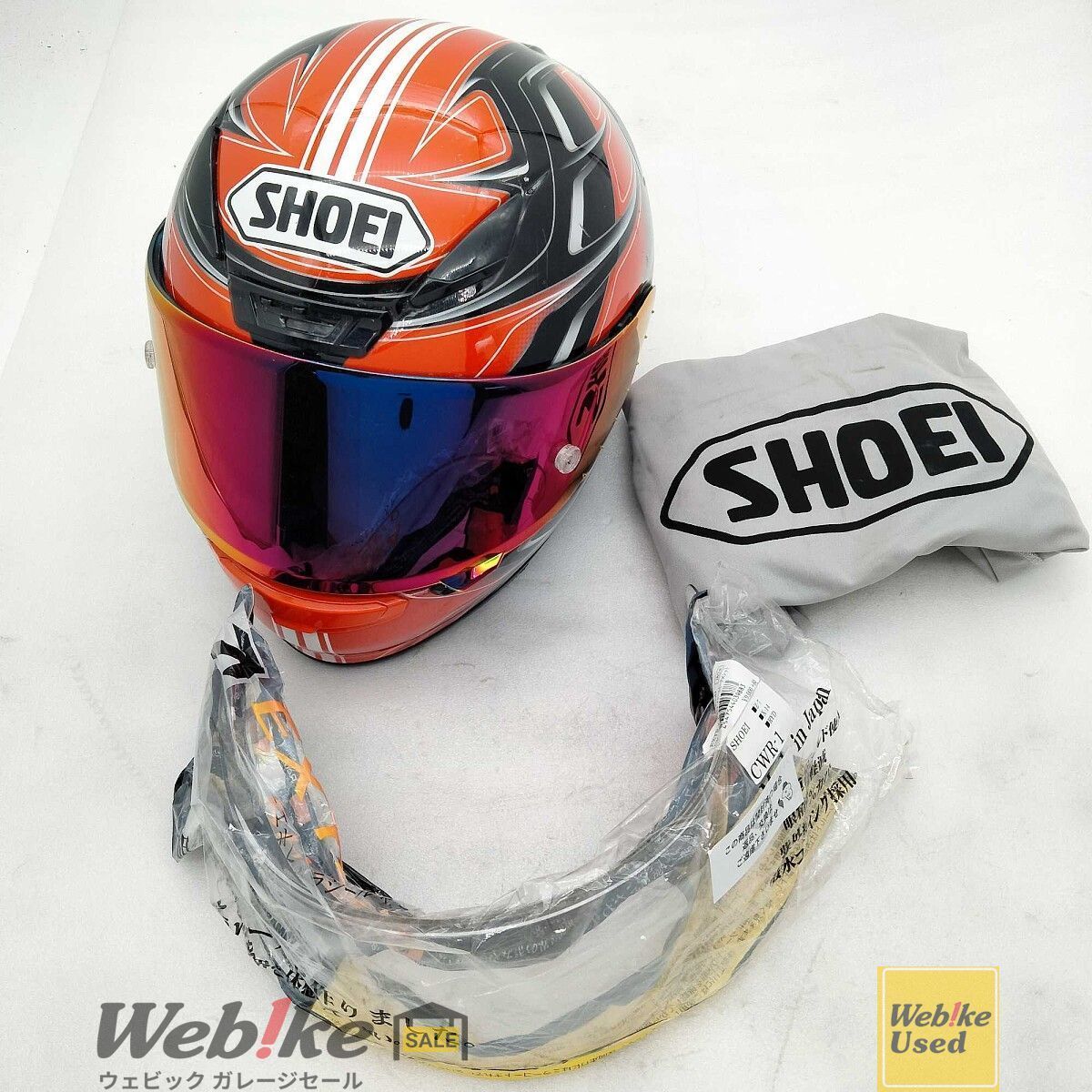 SHOEI Z-7 RUMPUS ランパス フルフェイスヘルメット | サイズ：L RXBI30087